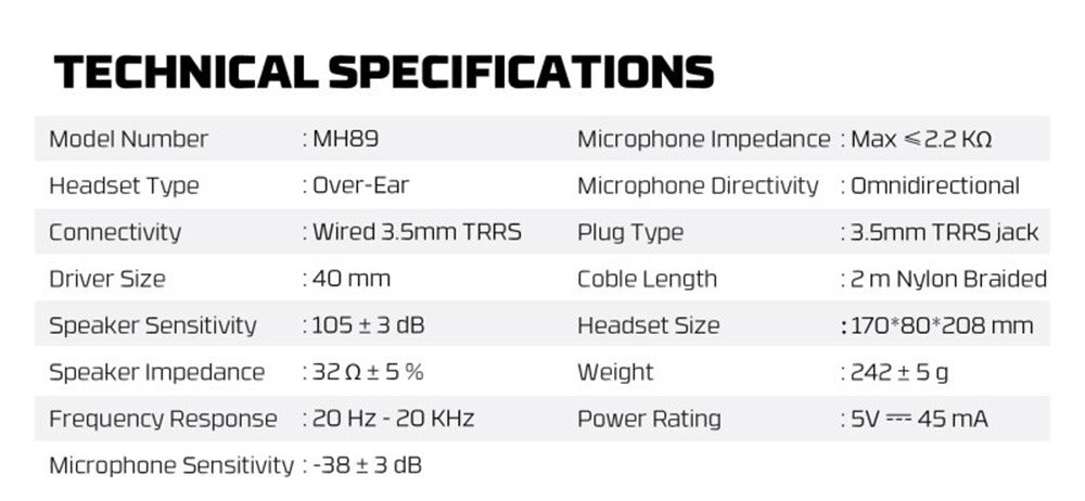 Casque de jeu haut de gamme Fantech VALOR MH89